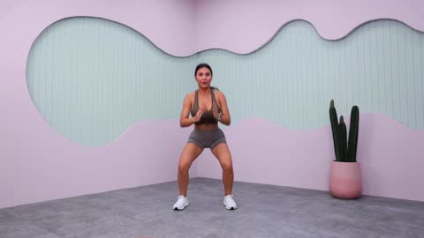 8 MENIT FAST BURNING CARDIO WORKOUT - Home workout (Membakar kalori & Workout Membakar lemak)