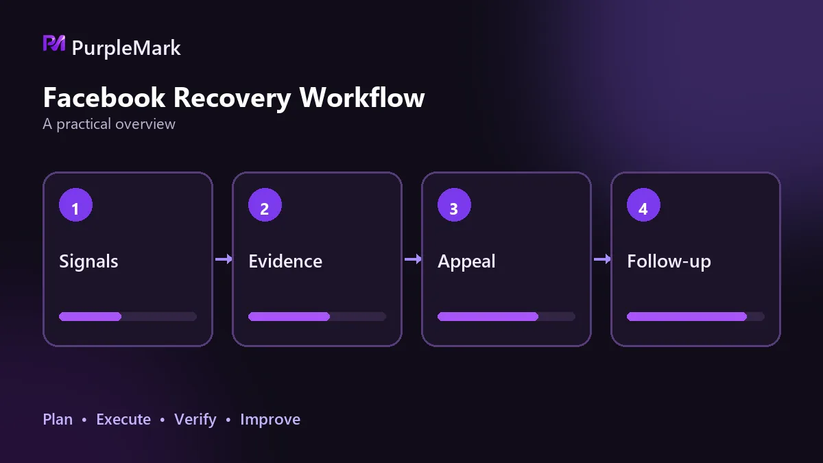 Facebook appeal materials: key steps and decision points for entry routes, checklists, and follow-up