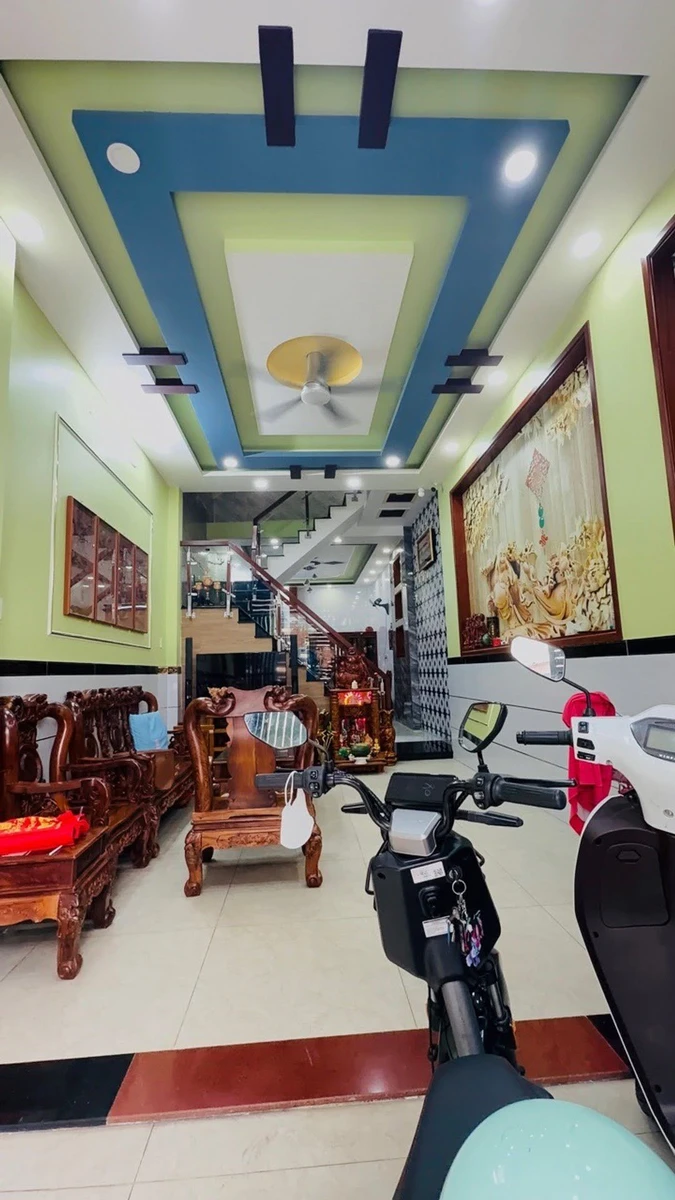 Bán nhà 4 tầng mặt tiền sát Lê Văn Quới, 64m² hơn 5 tỷ - Ảnh thu nhỏ 2