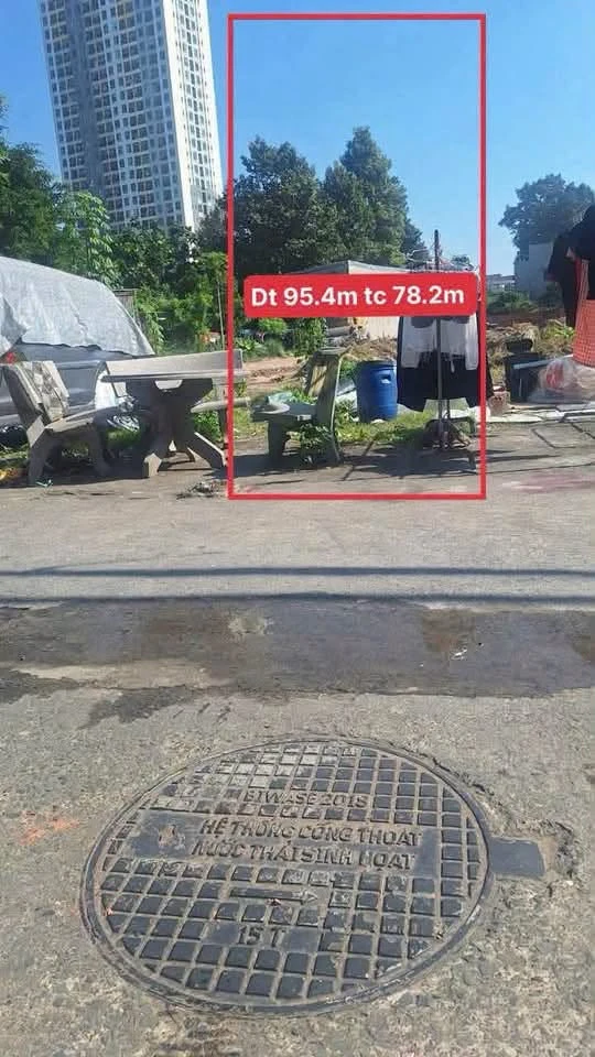 Bán đất 95.4m² Phan Bội Châu Dĩ An, 3 tỷ 690 triệu - Ảnh thu nhỏ 3