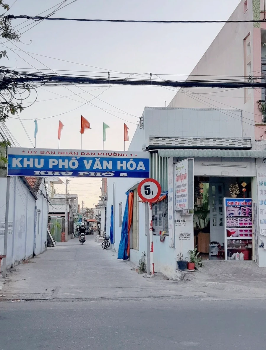Bán nhà mặt tiền lô góc 66,1m² đường Nguyễn Thái Bình, trung tâm Tân An, giá 3 tỷ - Ảnh 1