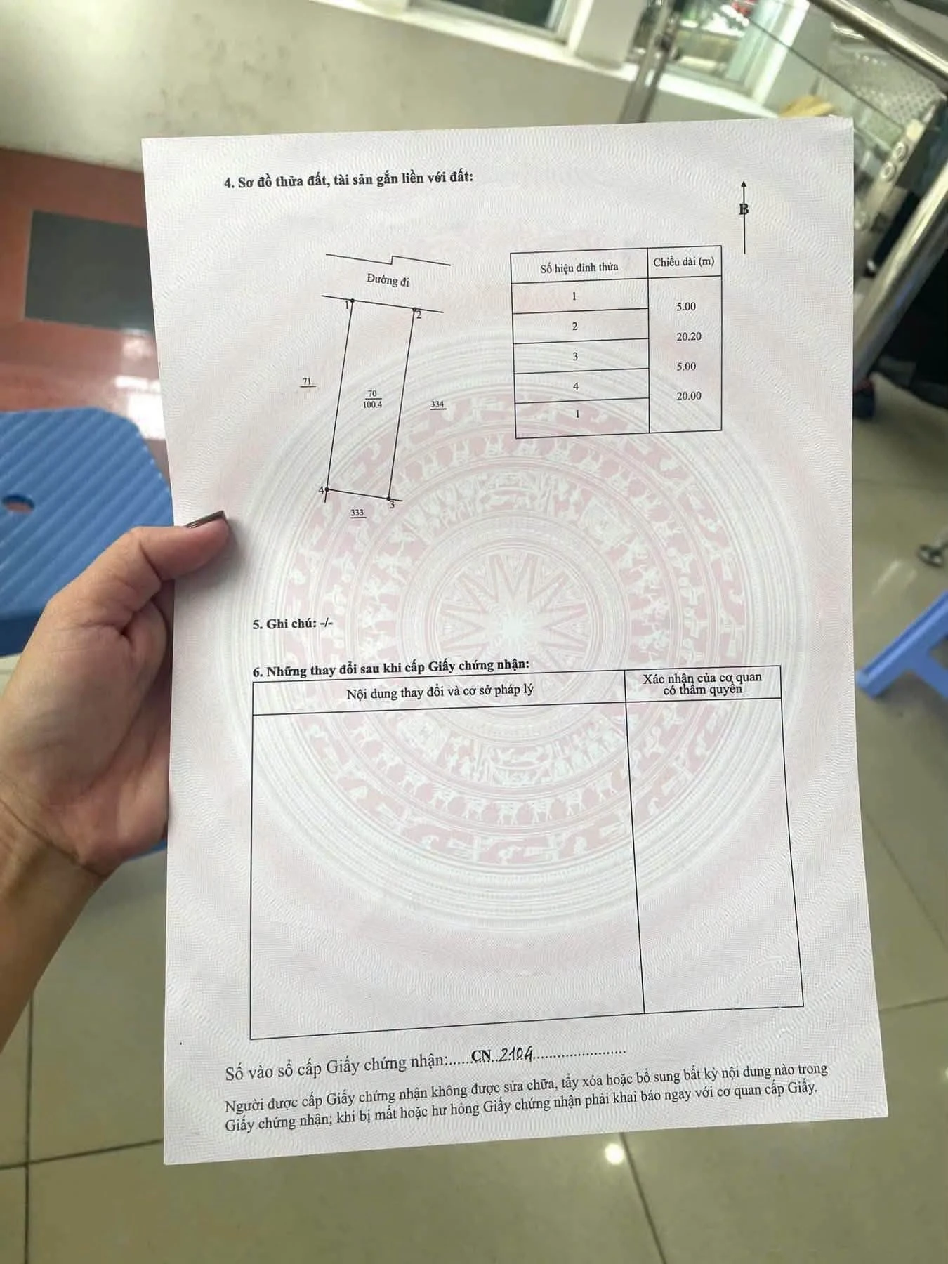 Bán đất hẻm Lê Lợi 5x20m, Quận 1 - Ảnh 1