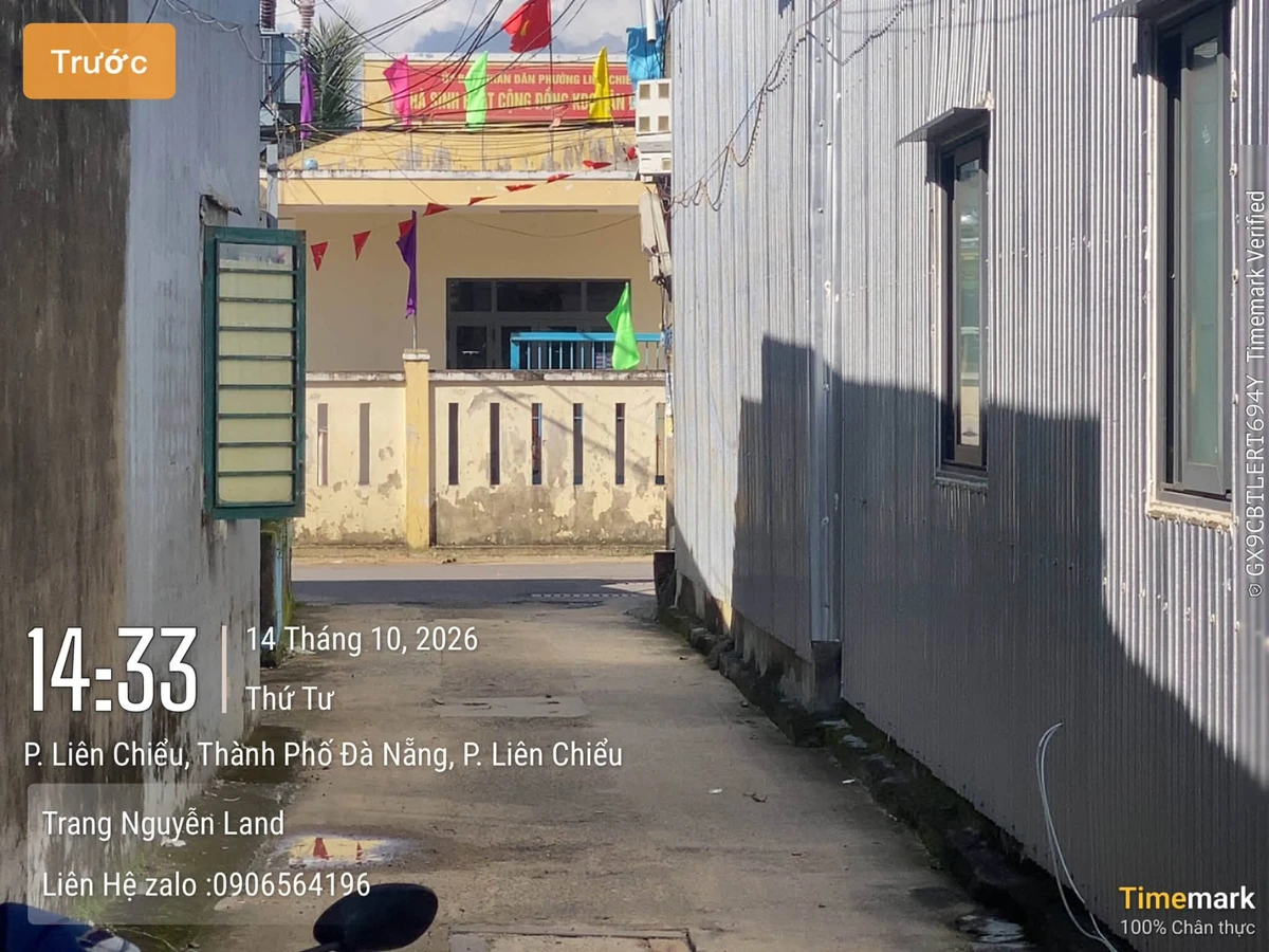 Bán đất kiệt 122m² Vân Dương, Liên Chiểu, Đà Nẵng - Ảnh 1