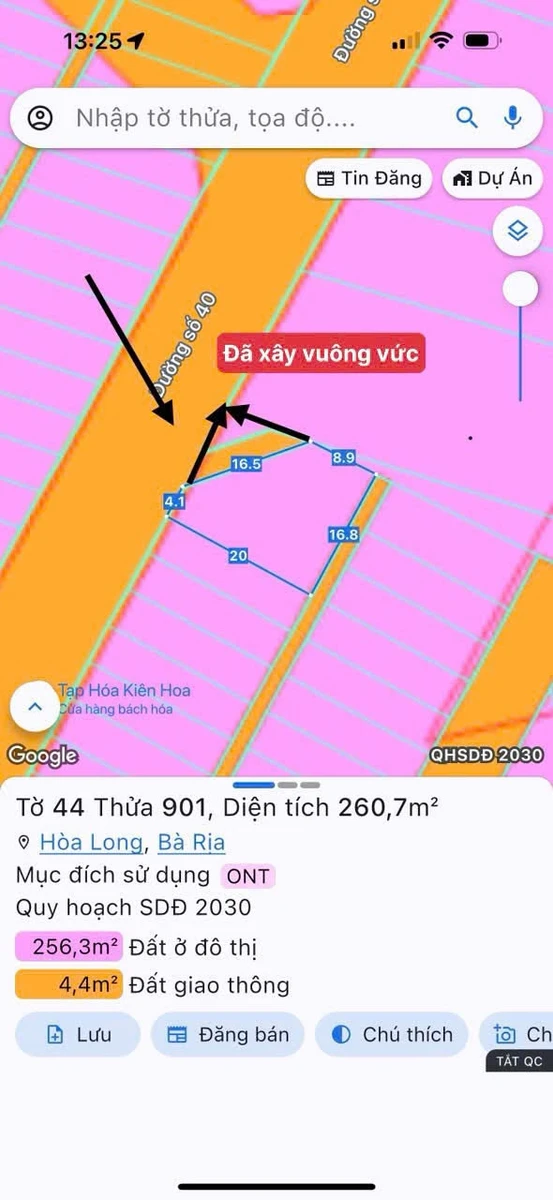 Bán biệt thự 330m2 Đường 11b, Hoà Long, Bà Rịa - 5,2 tỷ - Ảnh thu nhỏ 5