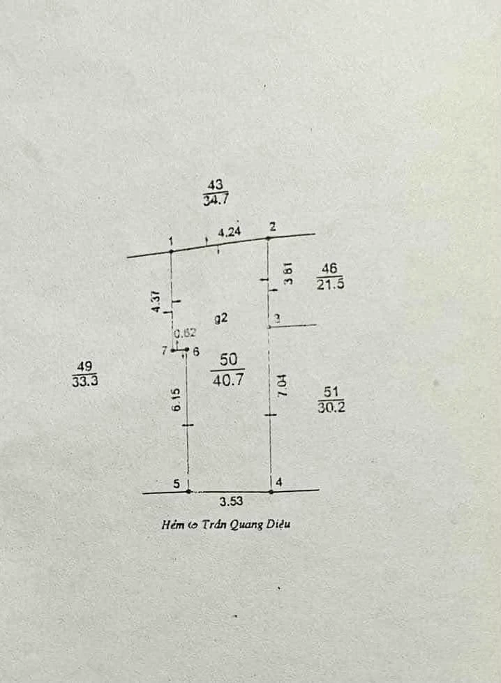 Bán nhà 5 tầng gần 200m2 sát mặt tiền Trần Quang Diệu, Quận 3, giá 8,99 tỷ - Ảnh 1