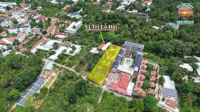 Bán lô đất 2139.7m2 Làng resort Cửa Lấp, phố du lịch Trần Hưng Đạo. Làm resort, xây Bung tuyệt vời