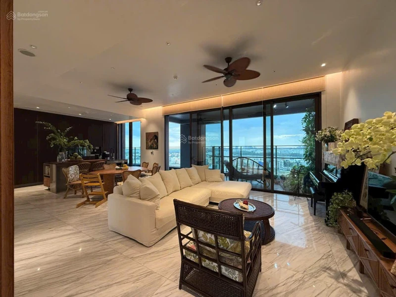 Tổng hợp căn hộ Garden Villa 220m2 - Pool Villa 325m2 - Penthouse 570m2 view sông SG tháng 10/2026
