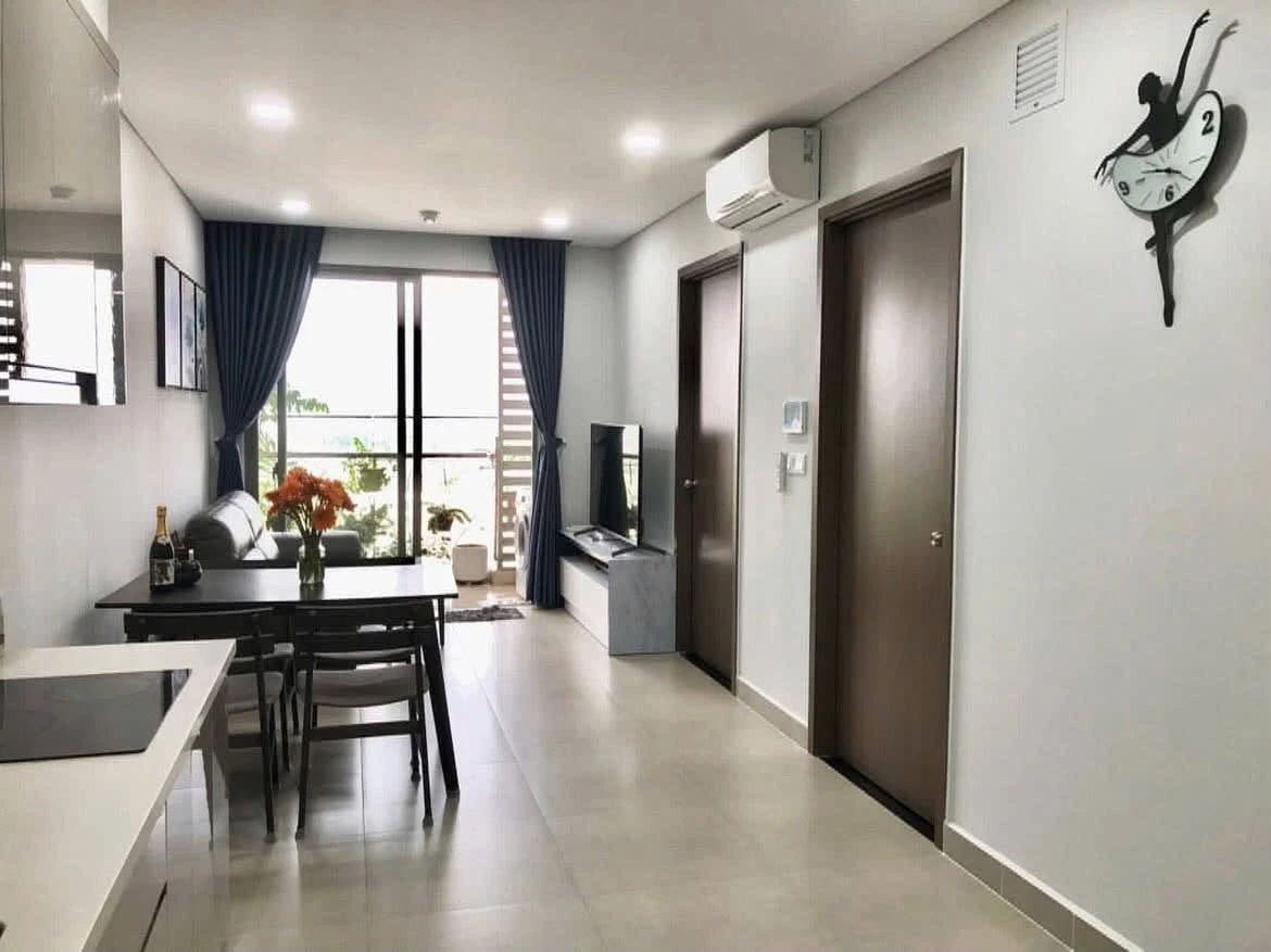 Cho thuê căn hộ 2PN 55m2 River Panorama Q7, view sông - Ảnh 1