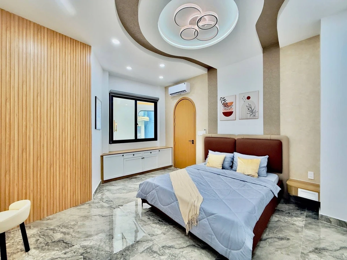 Bán nhà mặt tiền đường số 4 tầng 80m² có thang máy gần BV 175 Gò Vấp, giá hơn 11 tỷ - Ảnh thu nhỏ 2