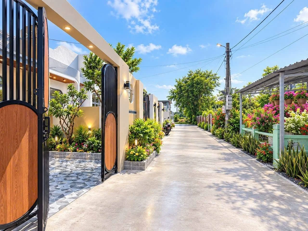 Bán nhà mới hoàn thiện 200m2, 3 phòng ngủ, Long An - Ảnh 1