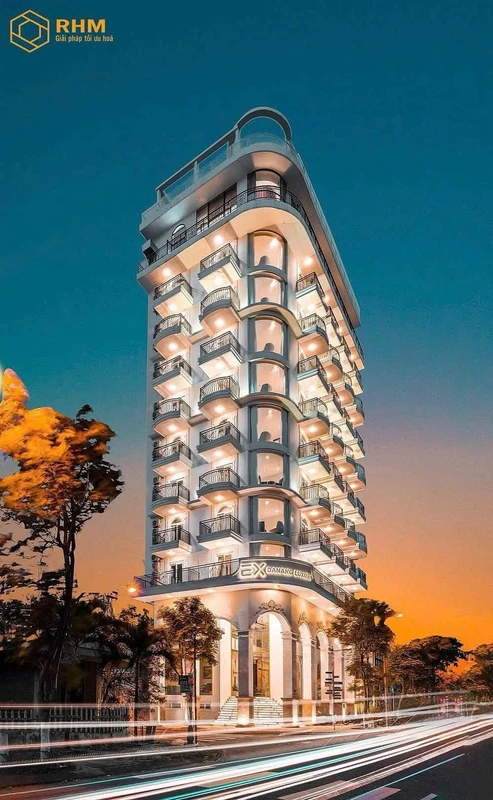Bán khách sạn 4 sao 12 tầng 51 phòng 258m² Đà Nẵng