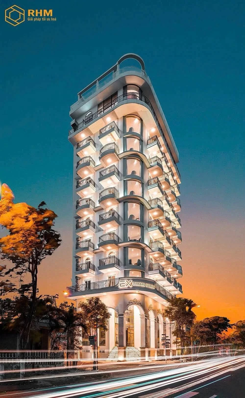 Bán khách sạn 4 sao 12 tầng 51 phòng 258m² Đà Nẵng - Ảnh 1