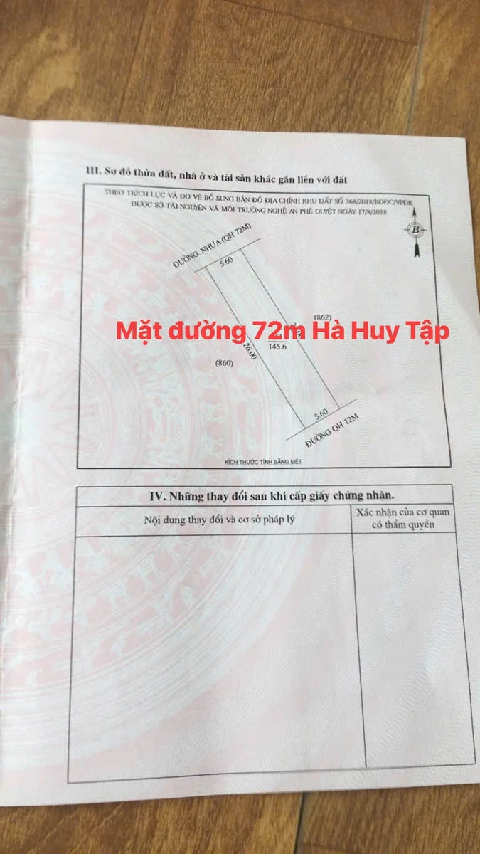 Bán đất mặt đường Đại Lộ 72, 145,6m², Thủ Đức - Ảnh 1