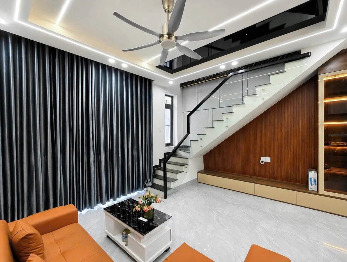 Nhà lầu thổ cư mới 80m² 3PN, gần chợ Phú Thọ - Ảnh thu nhỏ 2
