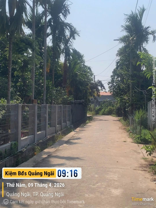 Bán đất thổ cư Tịnh Khê Quảng Ngãi 175m2 (10x35m) full TC, gần biển Mỹ Khê, 750 triệu TL - Ảnh thu nhỏ 4