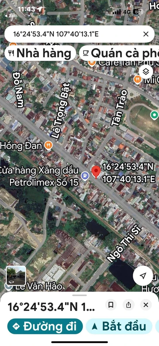 Bán lô đất mặt tiền 160m2 Nguyễn Tất Thành, Huế - Ảnh 1