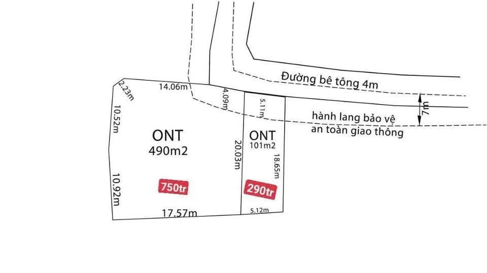 Bán đất nền 490m² full thổ ở Tân Trụ Long An - Ảnh thu nhỏ 4