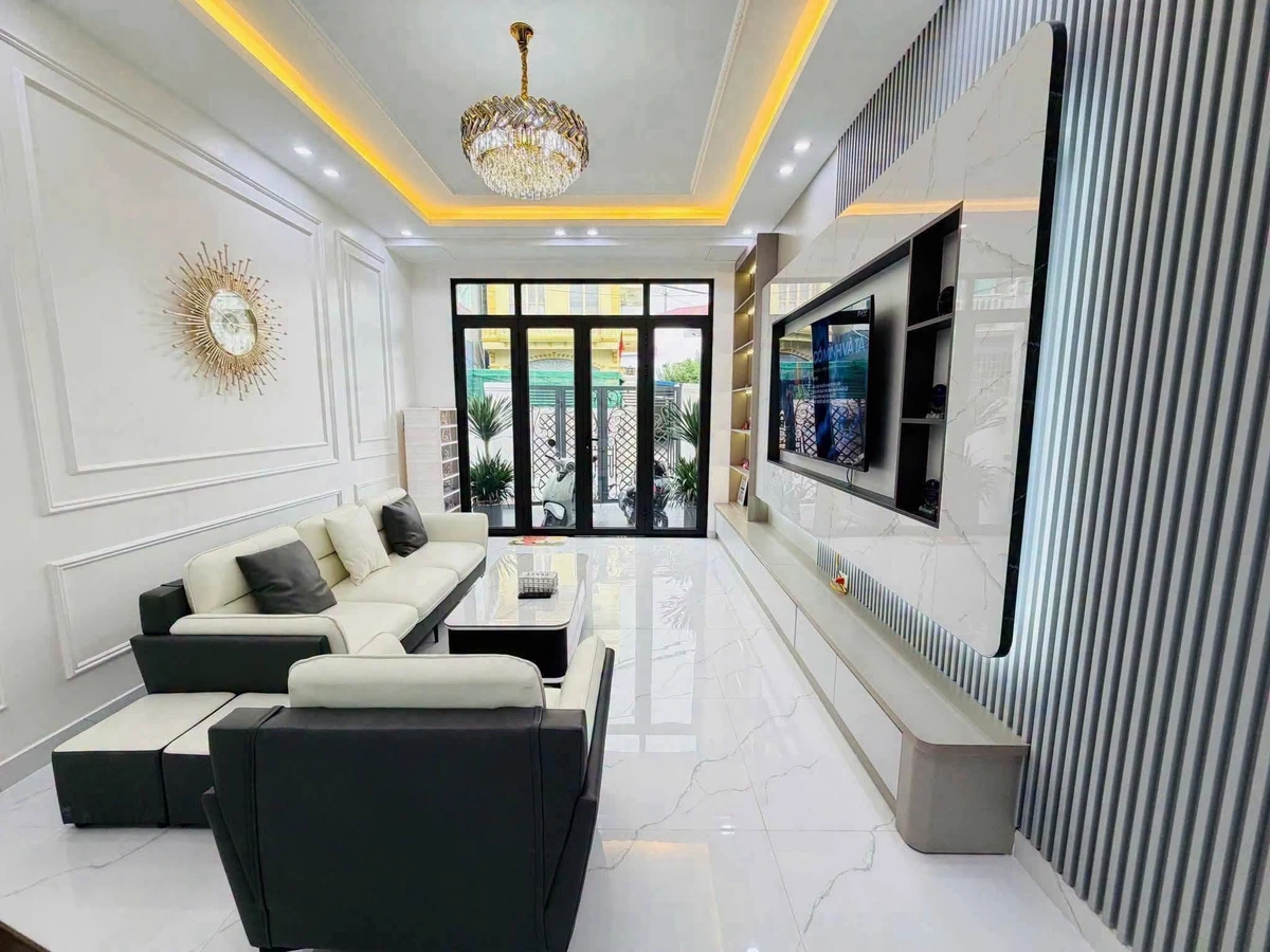 Bán nhà 4 tầng độc lập 48,5m2 full nội thất, 4 phòng ngủ, đường Hồ Đá, Sở Dầu, Hải Phòng - Ảnh thu nhỏ 5