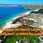 Bán đất mặt biển Cù Lao Mái Nhà 420m2, 4 tỷ 900 - Ảnh thu nhỏ 1