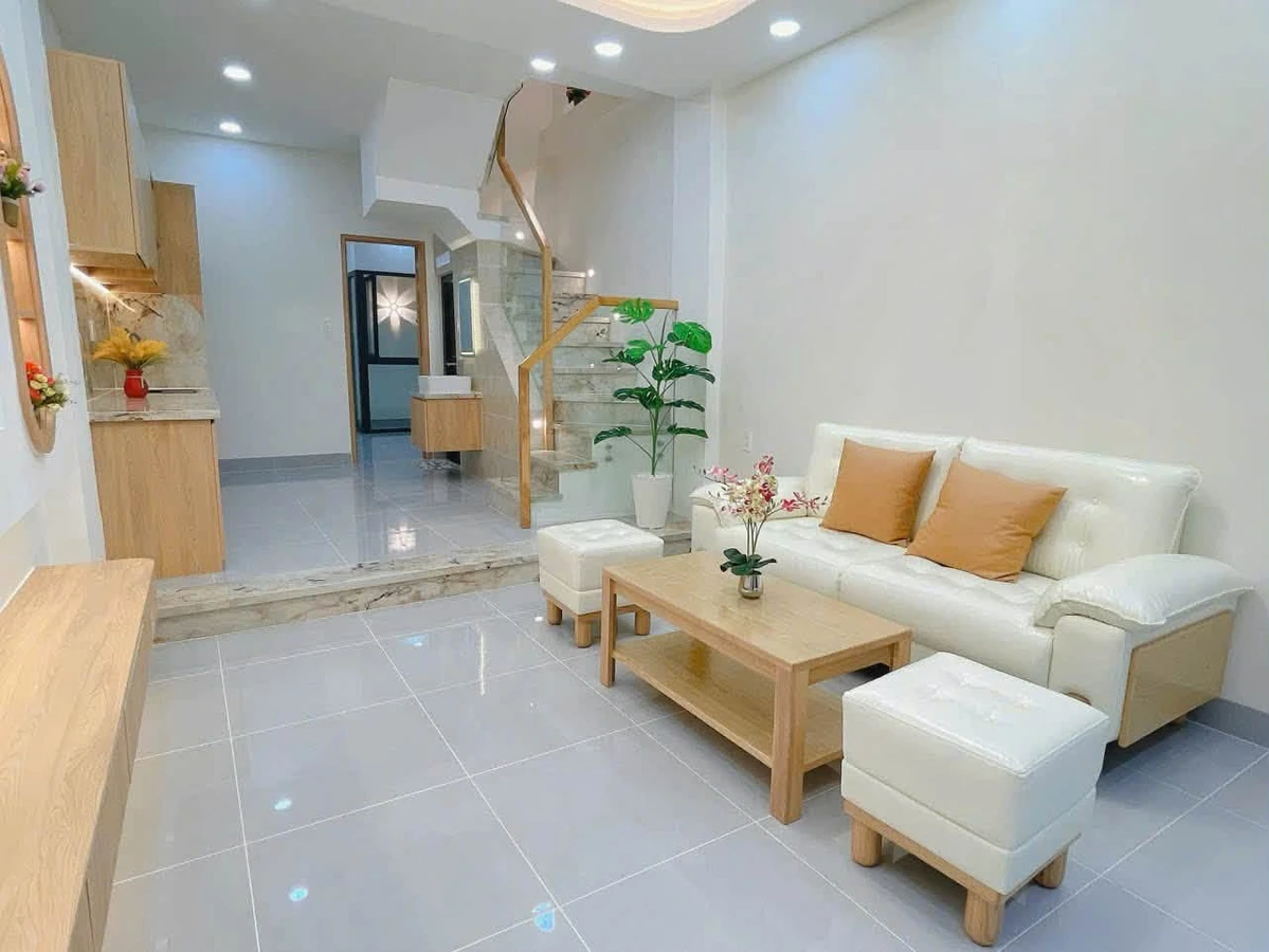 Bán nhà hẻm Nguyễn Văn Luông, Phú Lâm, Quận 6, 55.3m², 4PN, 6,8 tỷ - Ảnh thu nhỏ 3