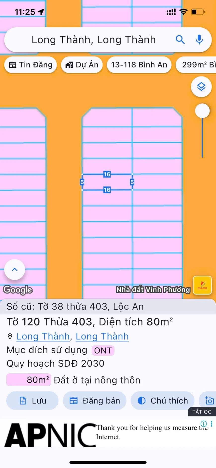 Bán đất TDC sân bay Long Thành 5x16m, 2 tỷ 6 - Ảnh 1