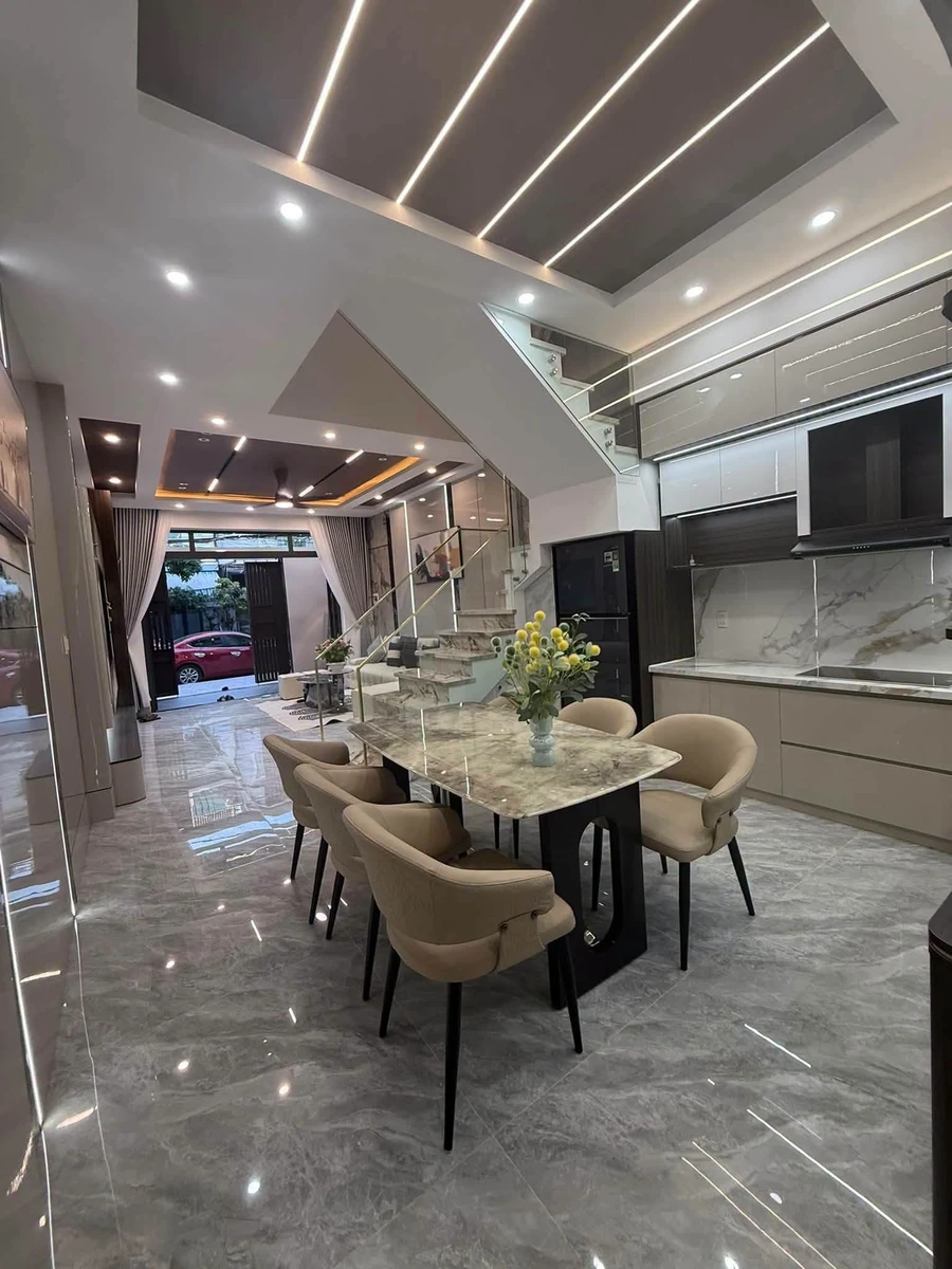 Bán nhà 3 tầng 160m2 mặt tiền Trần Xuân Lê, Đà Nẵng - Ảnh thu nhỏ 4