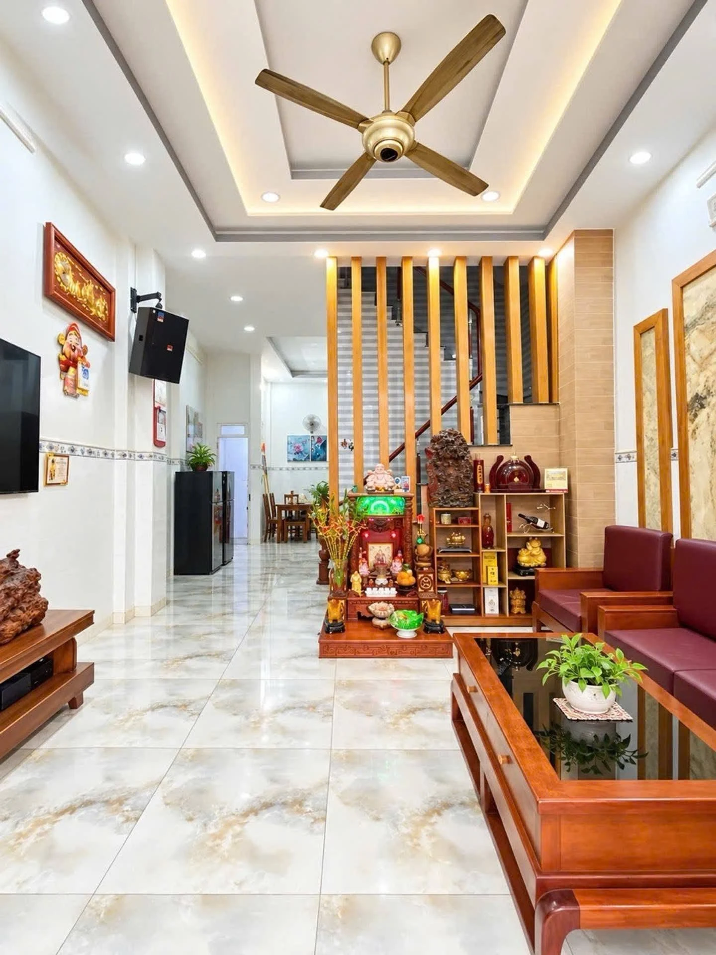 Bán nhà mặt tiền Tân Thới Nhất, 60m², 3 tầng, 5,99 tỷ - Ảnh 1