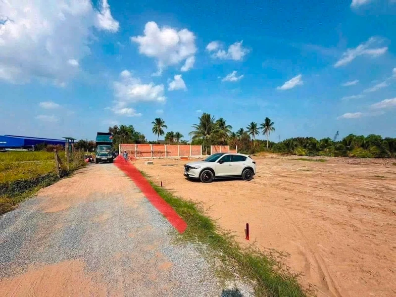 Bán thổ cư 156m2 mặt tiền xe tải Xã Mỹ Phú, Long An