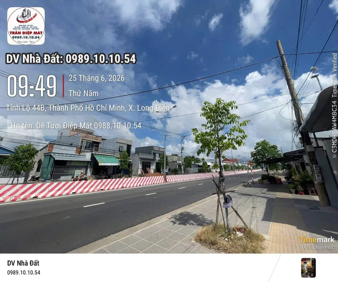 Bán lô đất 120m² Long Điền, Bà Rịa - Vũng Tàu 1,85 tỷ - Ảnh thu nhỏ 3