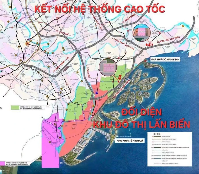 Bán đất nền Giao Ninh Ninh Bình 80-100m² hơn 1 tỷ