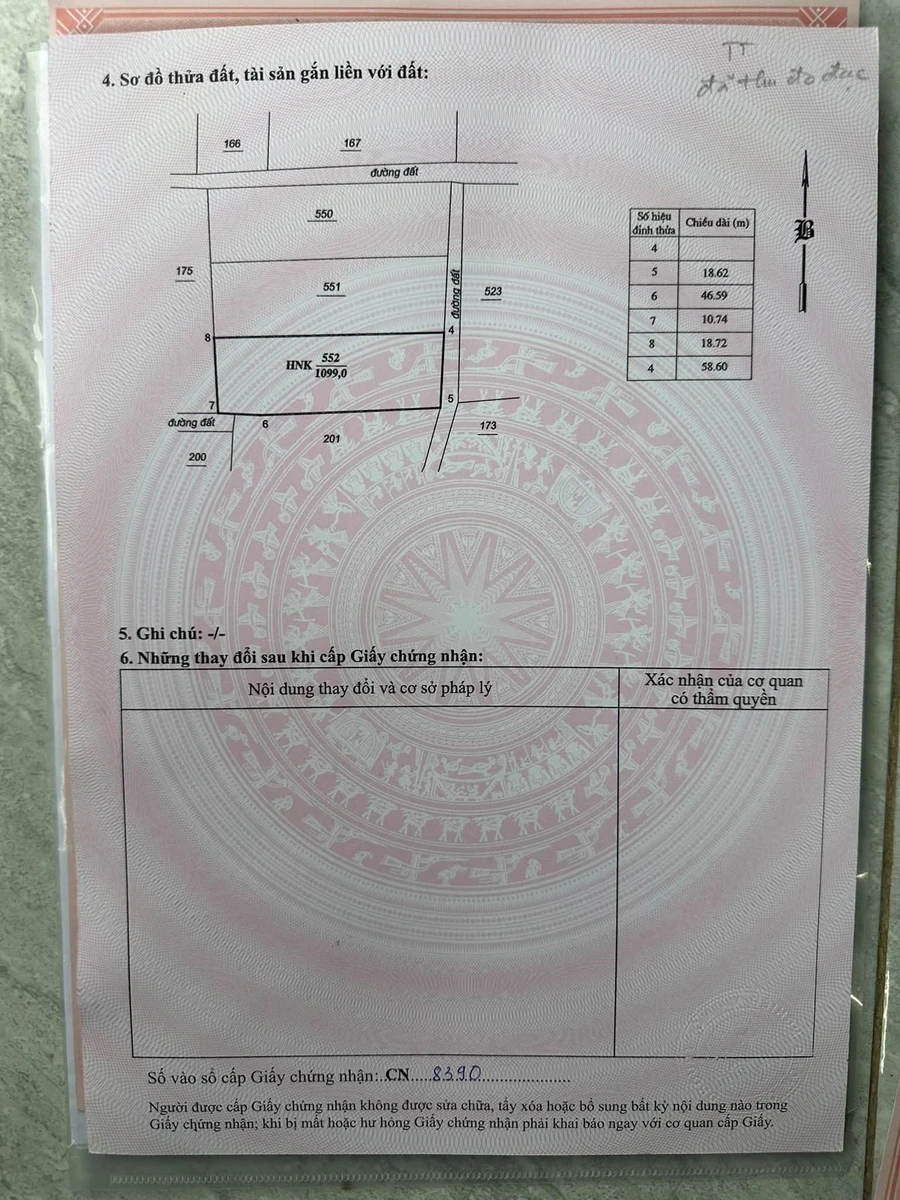 Bán đất vườn 1.000m² Đô Vinh Phan Rang 255 triệu - Ảnh 1