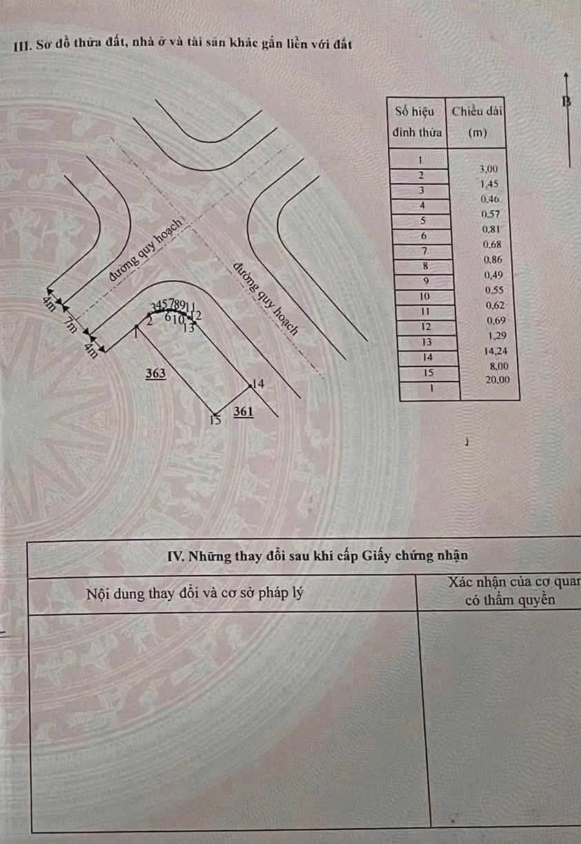Bán lô đất thổ cư góc 2 mặt tiền 153m2 KDC Bến Lội An - Ảnh 1