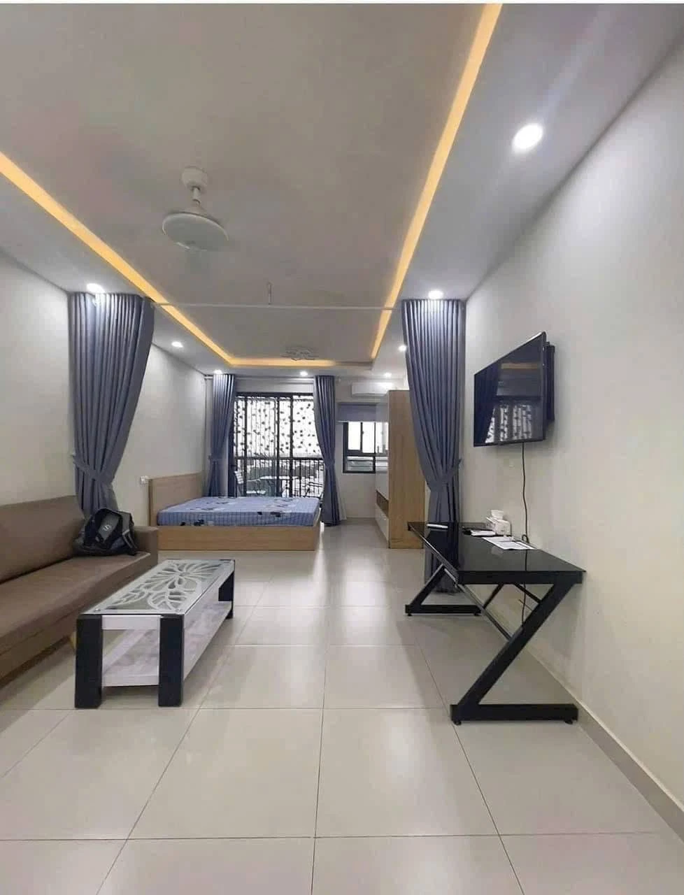 Cho thuê căn hộ Topaz Twins 48m², 1 PN nội thất đầy đủ 8 triệu/tháng - Ảnh 1