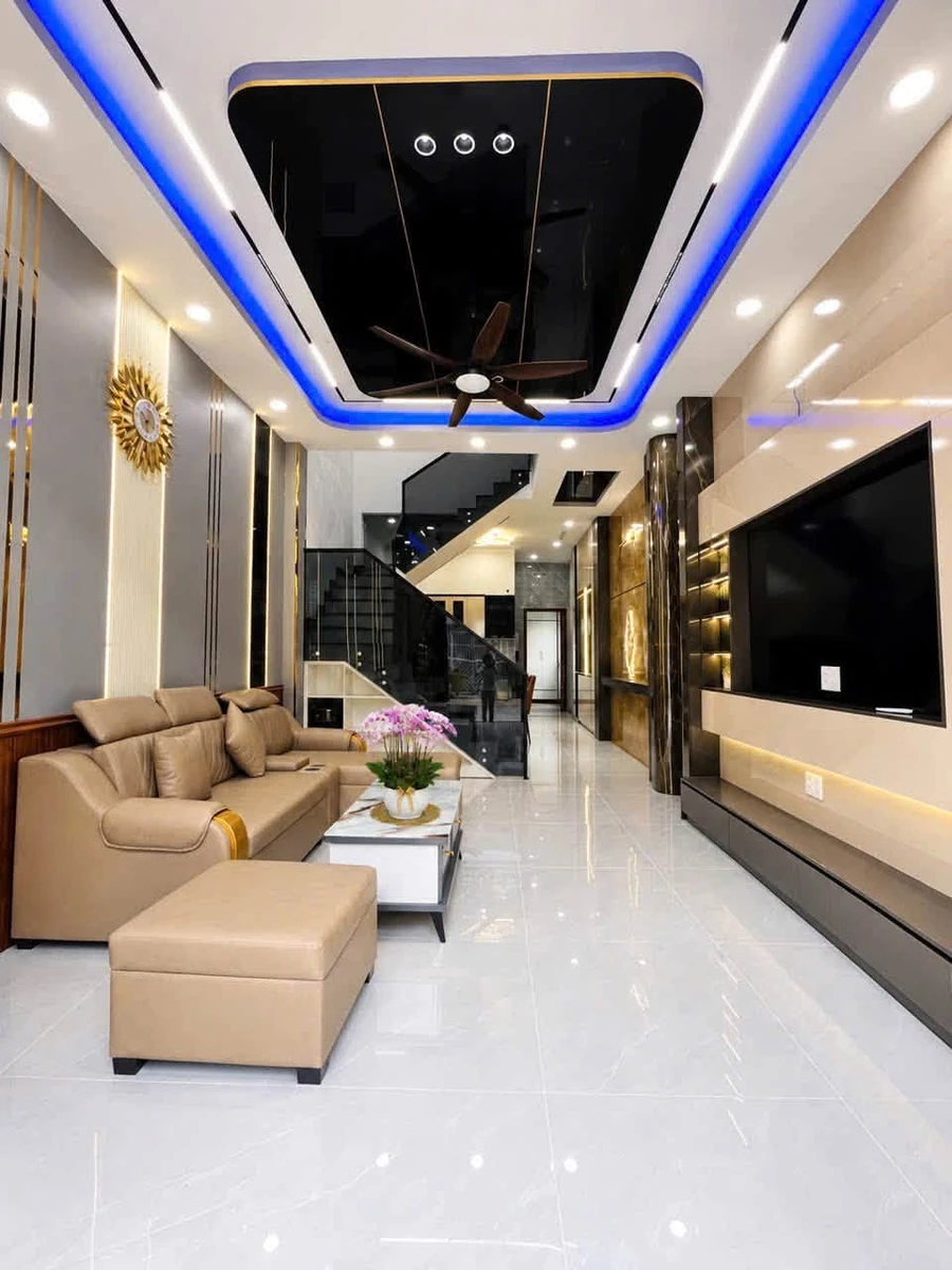 Bán nhà 1 trệt 1 lầu 4x14m KDC Cát Tường Phú Sinh, giá 2,19 tỷ - Ảnh thu nhỏ 2