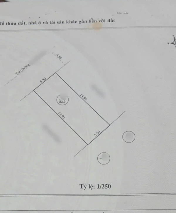 Bán nhà mặt tiền 82m2 đường Hoàng Văn Thụ Quy Nhơn