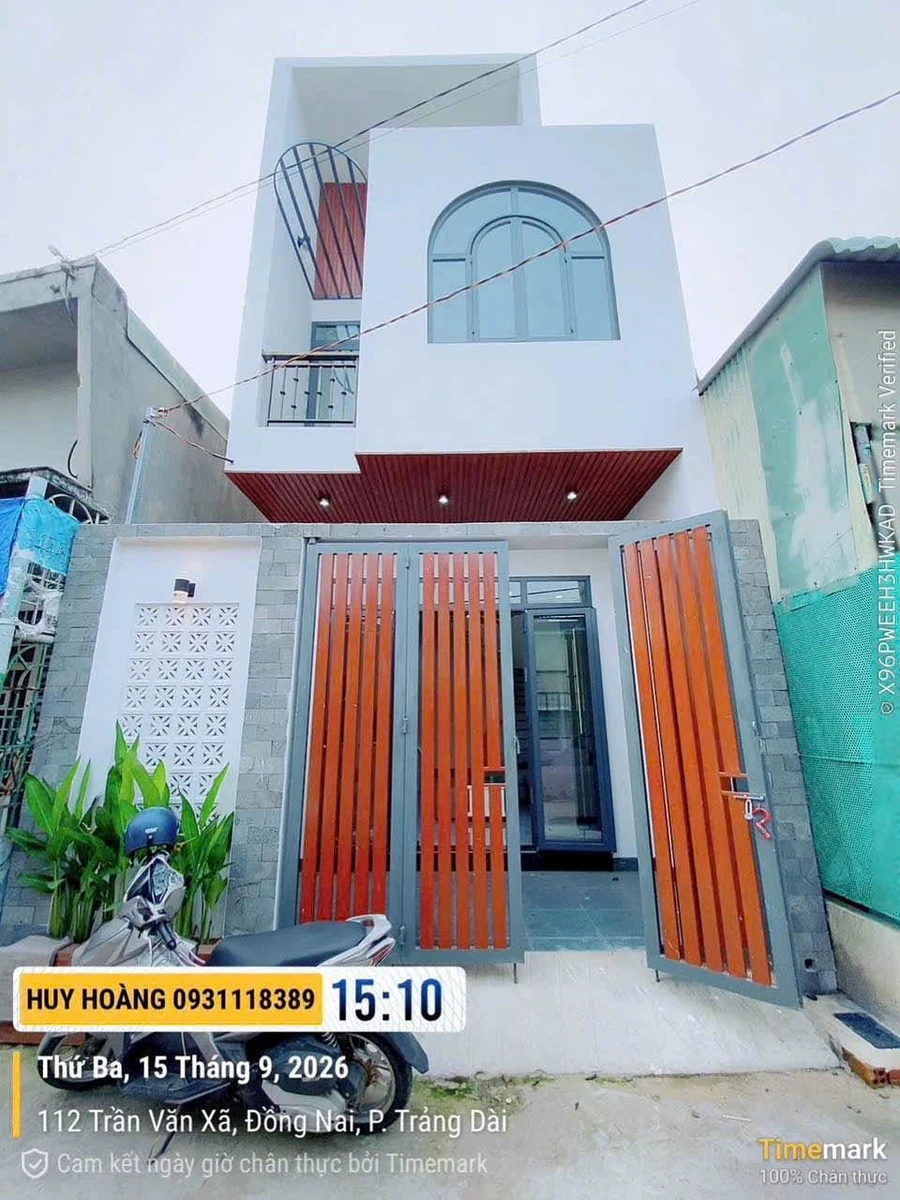 Bán nhà lầu 3PN 135m² gần chợ Trảng Dài, Bình Tân - Ảnh 1