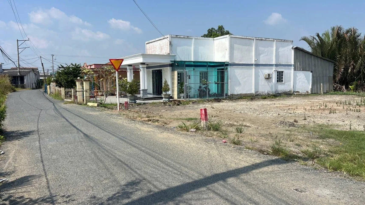 Bán lô đất góc 182m2 thổ cư Cần Dước Long An - Ảnh thu nhỏ 2