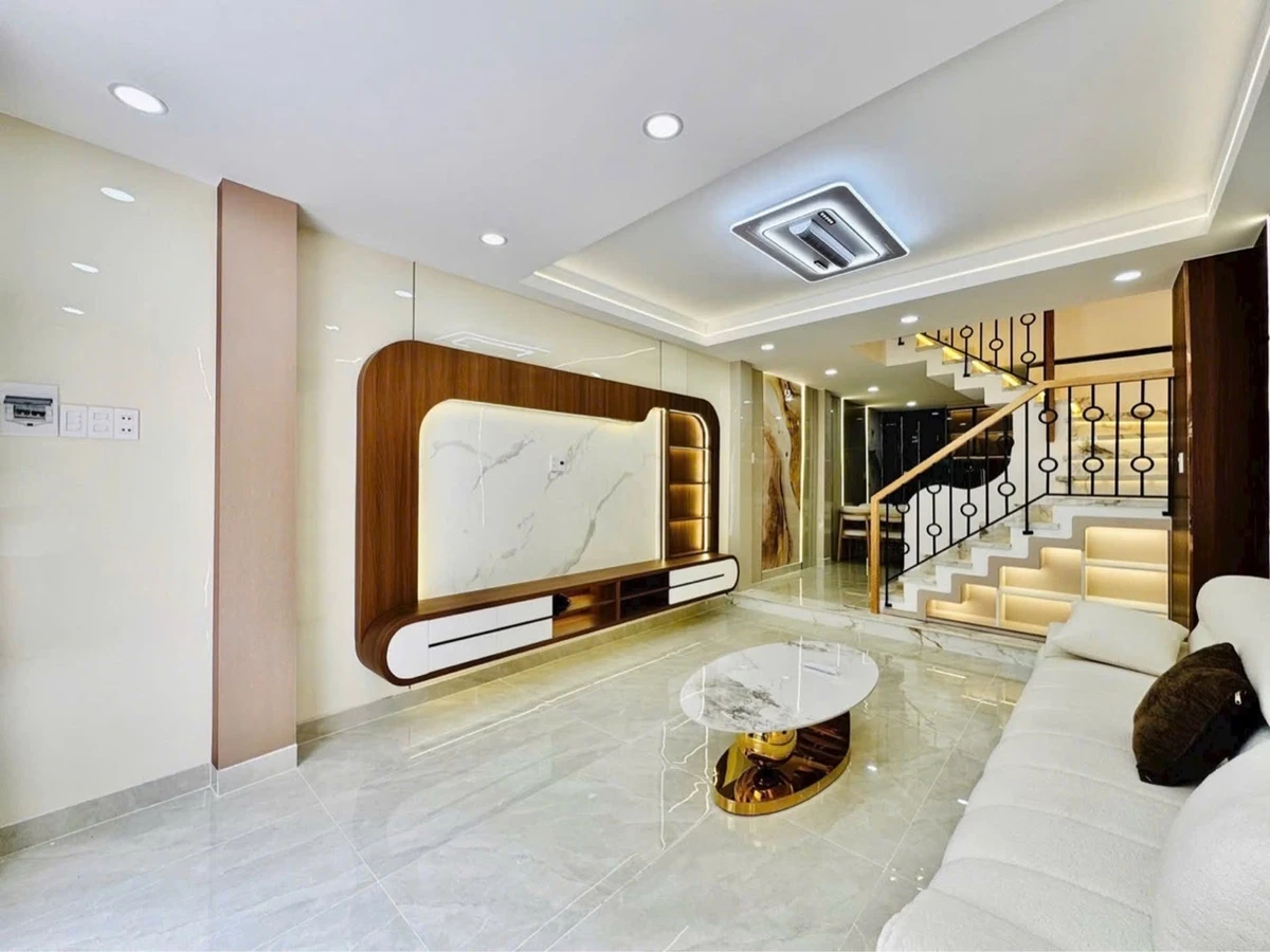 Bán nhà 4 tầng mới gần 57m² đường Lê Đức Thọ, Gò Vấp, full nội thất, ô tô vào nhà - Ảnh thu nhỏ 5