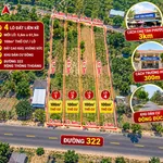 Bán 4 lô đất mặt tiền Đường 322, 100m²/lô, Bình Chánh - Ảnh thu nhỏ 1