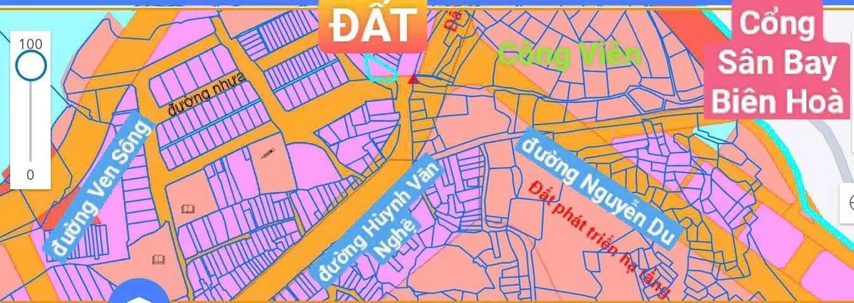 Bán đất thổ cư 386,8m² mặt tiền đường Huỳnh Văn Nghệ Đồng Nai 12,99 tỷ - Ảnh 1