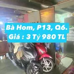 Bán nhà hẻm xe hơi đường Ba Hom, Phường 13, Quận 6, 38,6m2, giá 3,98 tỷ - Ảnh thu nhỏ 1