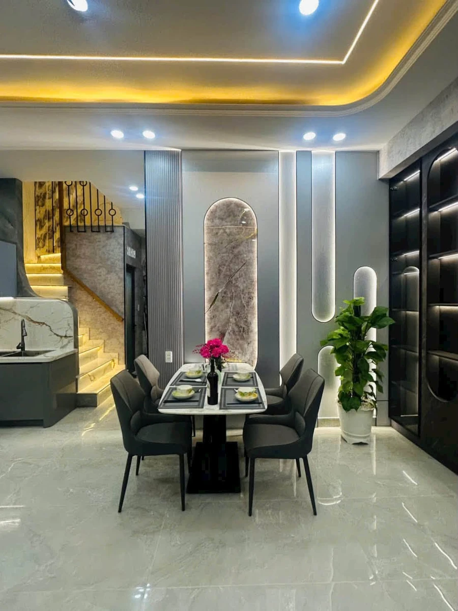Bán nhà 1 trệt 3 lầu full nội thất 41,5m² Đường Số 3, Thông Tây Hội, Gò Vấp - Ảnh thu nhỏ 5