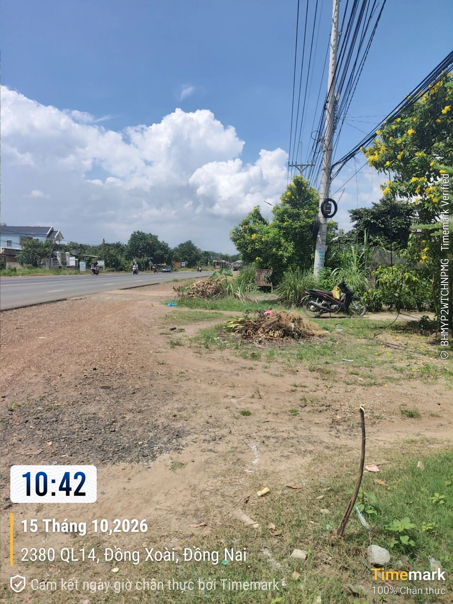 Bán đất 600m² mặt tiền Quốc lộ 14, Tân Thành, Đồng Xoài, 1,6 tỷ - Ảnh 1