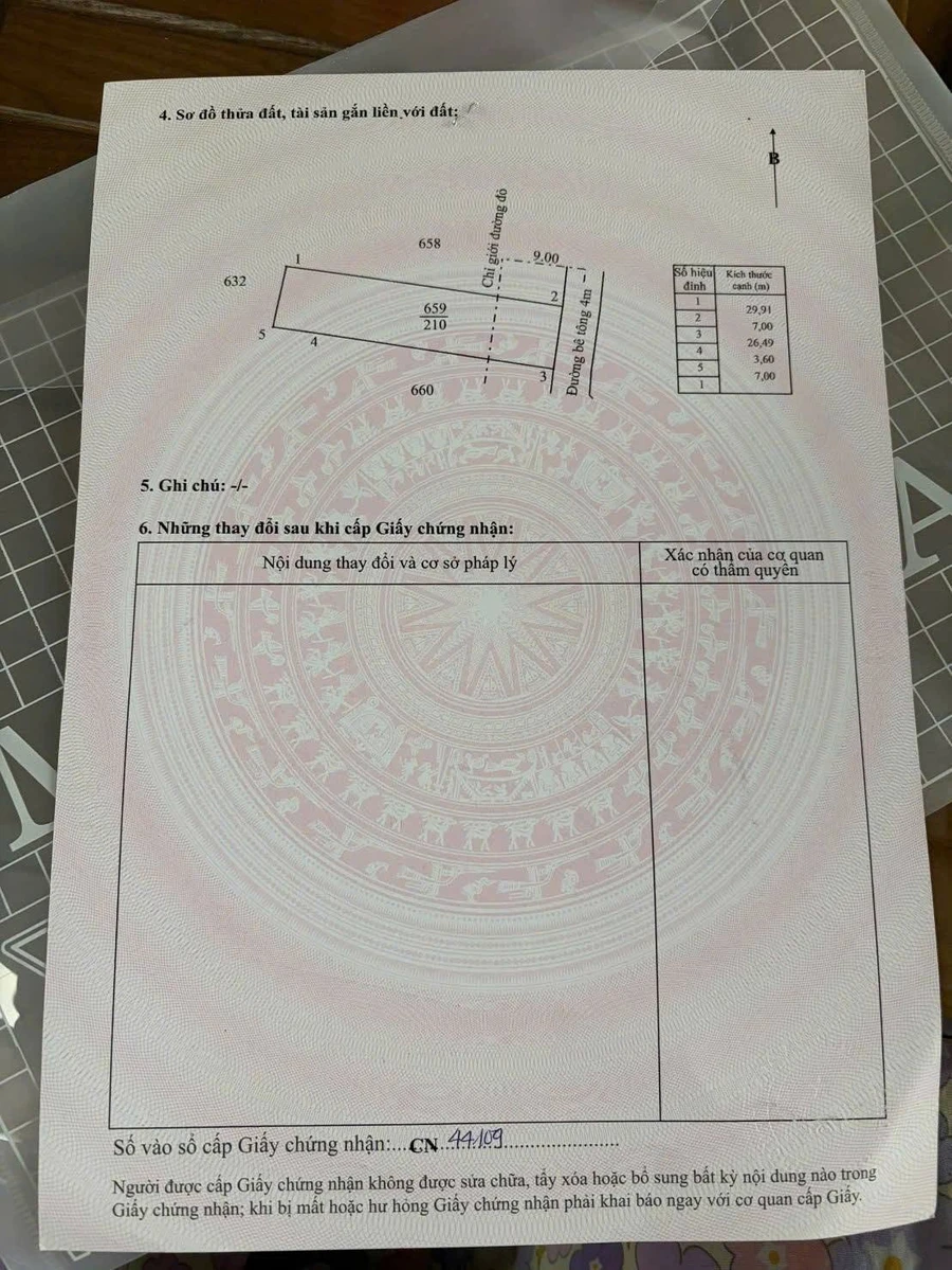 Bán đất Đức Hòa 210m² thổ cư sổ riêng 2 tỷ 3 - Ảnh thu nhỏ 5