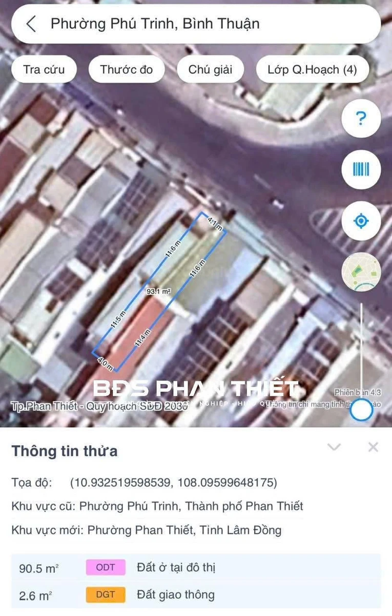 Bán nhà mặt tiền 92 m² Hải Thượng Lãn Ông, Phan Thiết, 5,7 tỷ - Ảnh 1