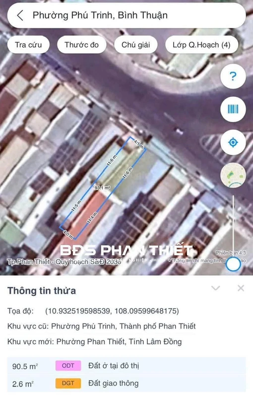 Bán nhà mặt tiền 92 m² Hải Thượng Lãn Ông, Phan Thiết, 5,7 tỷ