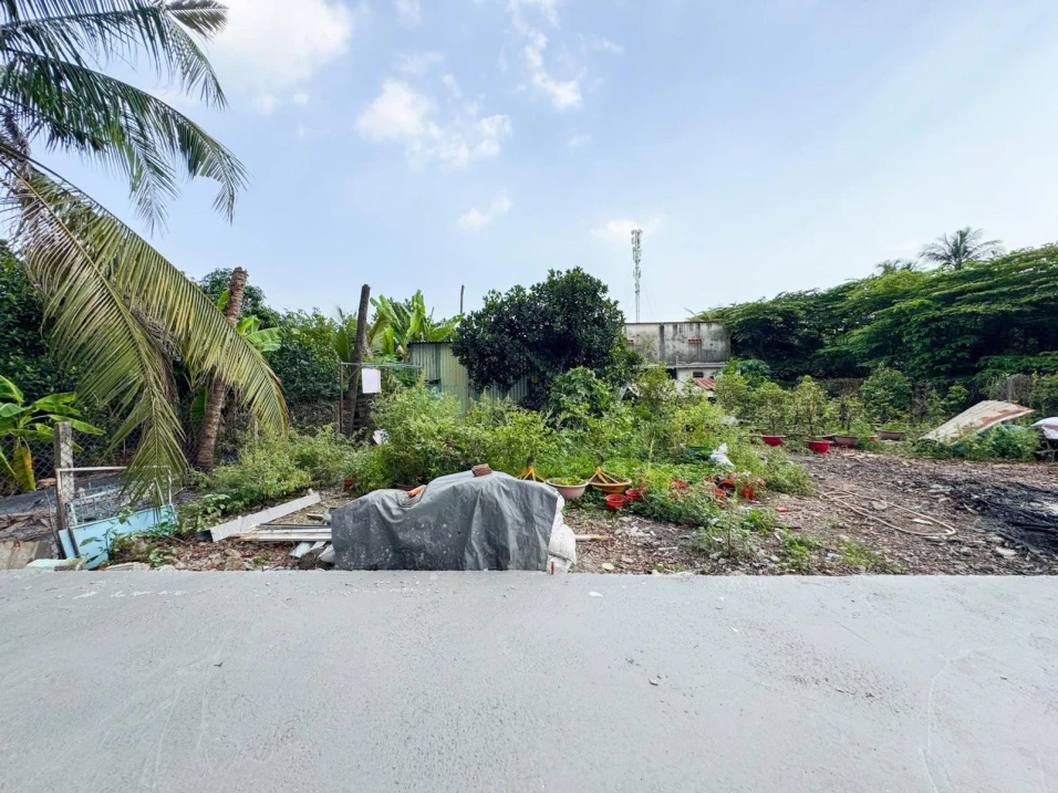 1/ Sông SG - 200m2 (10.28 x 19.49m) - thổ cư 120m2, Sổ riêng, vuông vức - đường 6m ôtô. Giáp SG - Ảnh 1