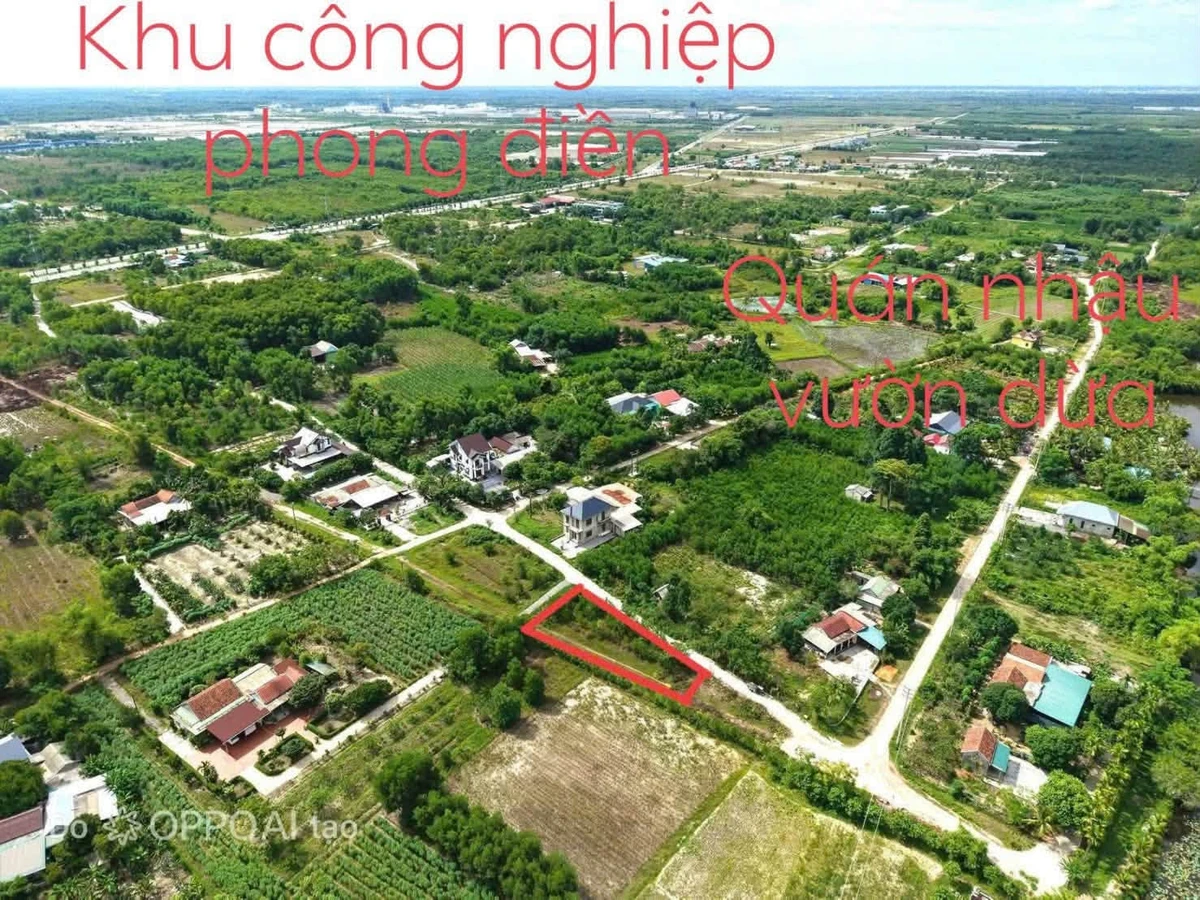 Bán lô đất 2 mặt tiền 211m2 gần KCN Phong Điền, Huế - Ảnh thu nhỏ 2