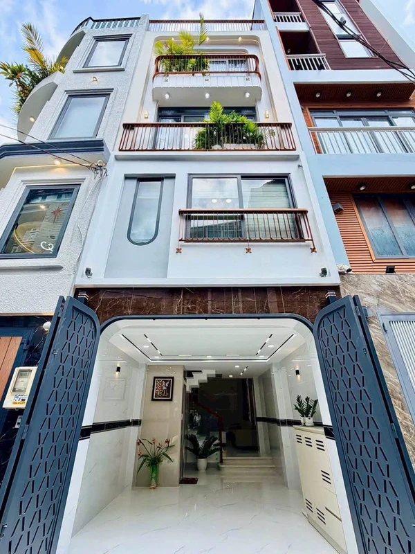 Bán nhà phố xây mới 4 phòng ngủ 39.6m² Gò Vấp 7.1 tỷ
