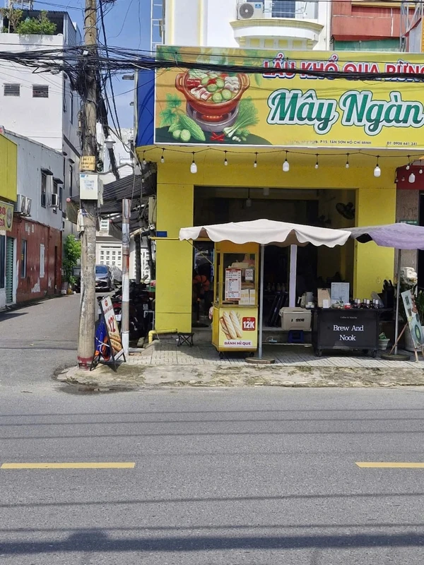 Cho thuê shophouse góc 2 mặt tiền Phan Huy Ích Tân Bình 100m²